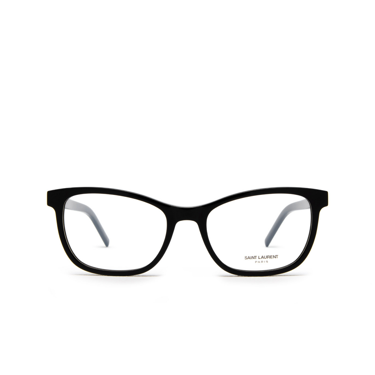 Saint Laurent SL M121 Eyeglasses 001 Black - front view