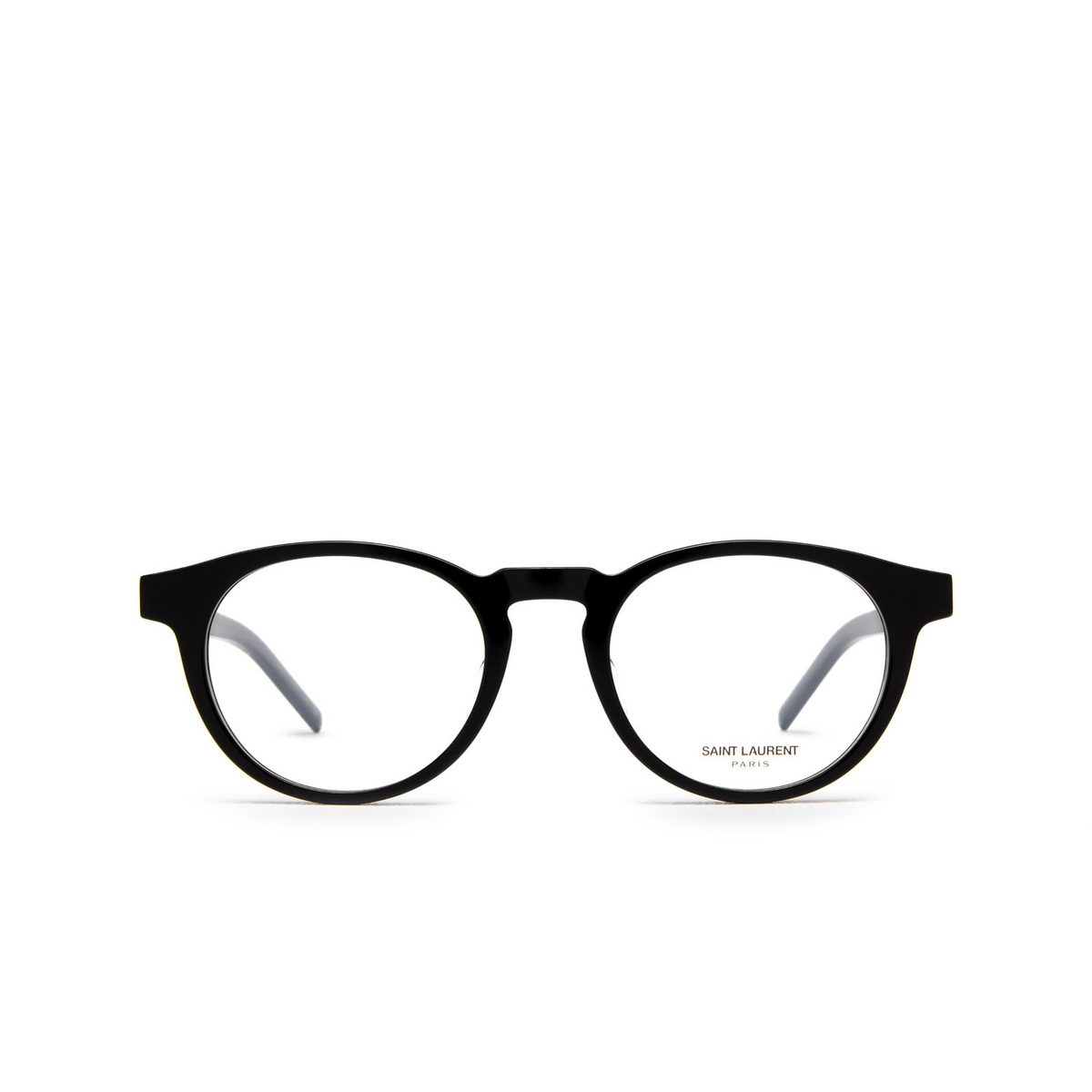 Saint Laurent SL M122/F Eyeglasses 001 Black - front view