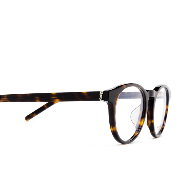 Saint Laurent SL M122/F Eyeglasses 002 havana - 3/4