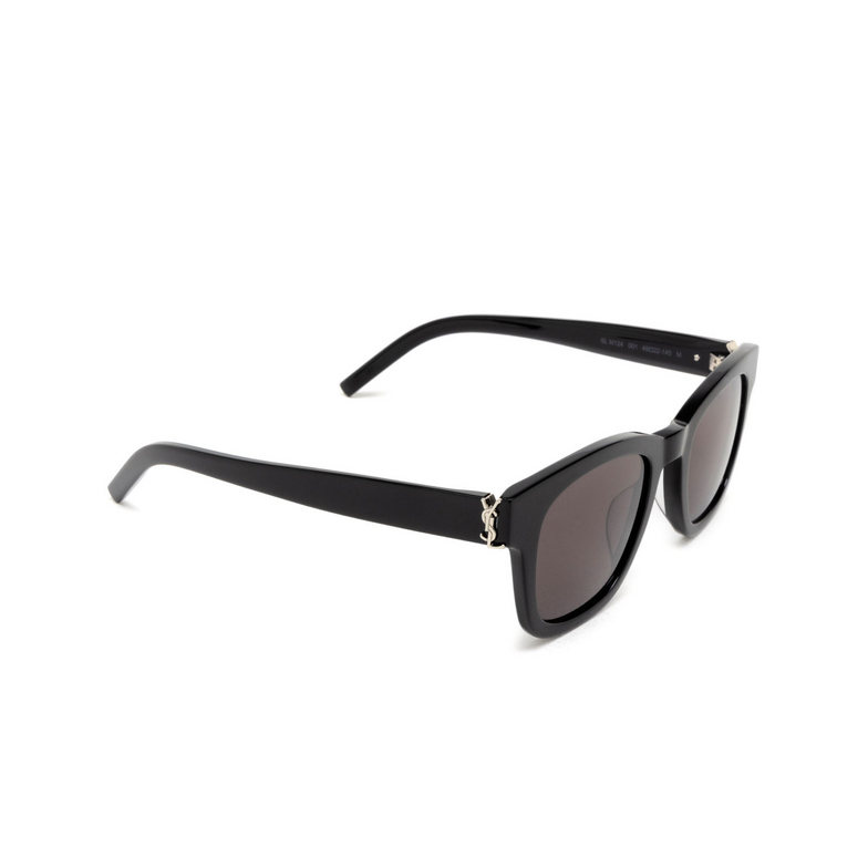 Saint Laurent SL M124 Sunglasses 001 black - 2/4