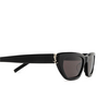 Saint Laurent SL M126 Sunglasses 001 black - product thumbnail 3/4