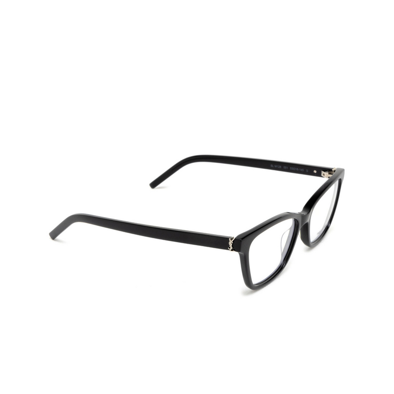 Saint Laurent SL M128 Eyeglasses 001 black - 2/4
