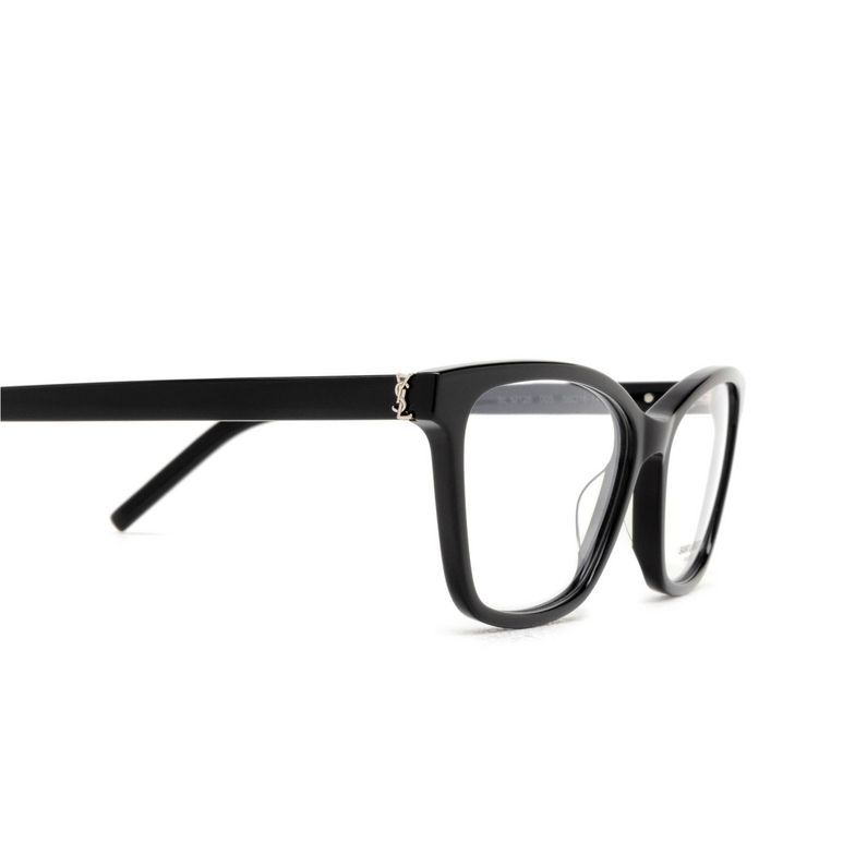 Saint Laurent SL M128 Eyeglasses 005 black - 3/4