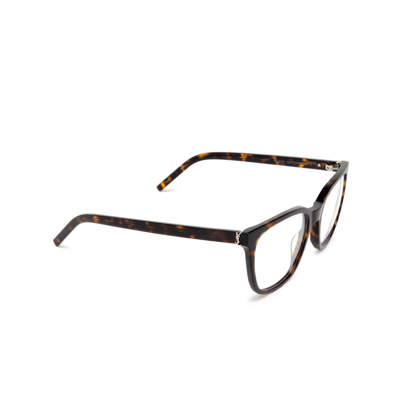 Saint Laurent SL M129 Eyeglasses 002 havana - 2/4
