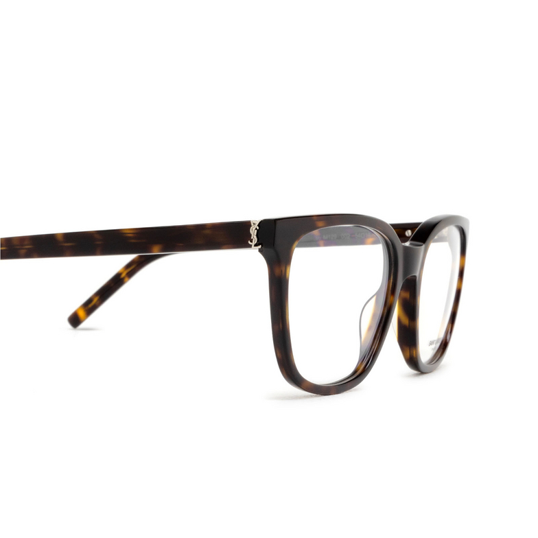 Saint Laurent SL M129 Eyeglasses 002 havana - 3/4