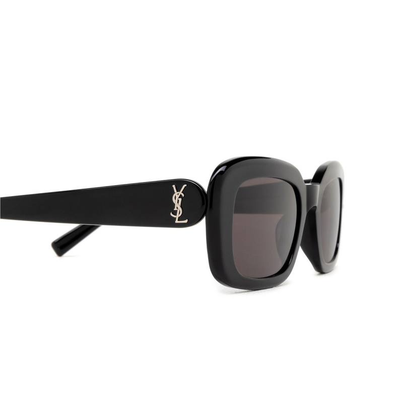 Saint Laurent SL M130 Sunglasses 001 black - 3/5