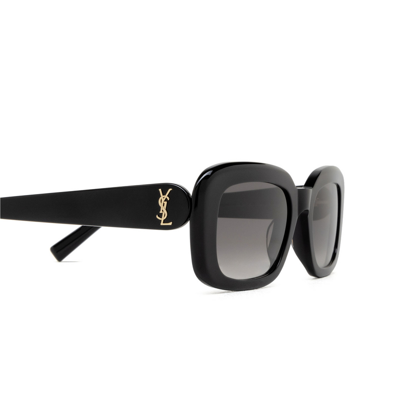 Saint Laurent SL M130 Sunglasses 002 black - 3/4