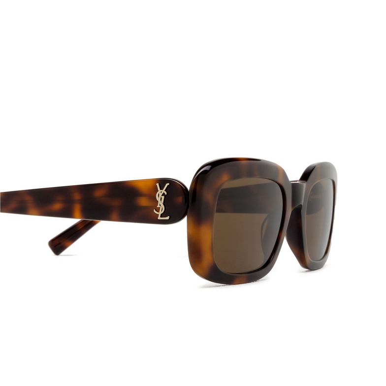 Saint Laurent SL M130 Sunglasses 004 havana - 3/4