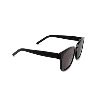 Saint Laurent SL M40 Sunglasses 001 black - three-quarters view