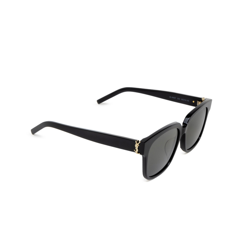 Saint Laurent SL M40/F Sunglasses 003 black - 2/5