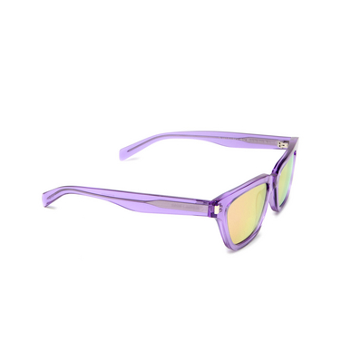 Gafas de sol Saint Laurent SULPICE 014 violet - Vista tres cuartos