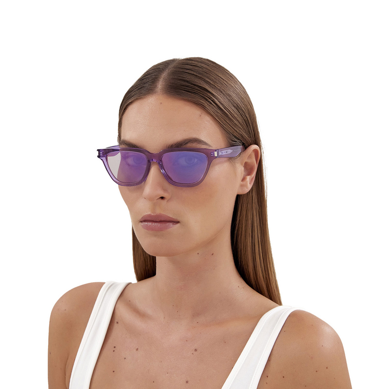 Saint Laurent SL 462 SULPICE Sunglasses 014 violet - 5/5