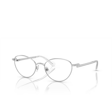 Swarovski SK1002 Eyeglasses 4001 silver - three-quarters view