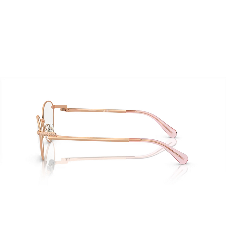 Swarovski SK1002 Eyeglasses 4014 rose gold - 3/4
