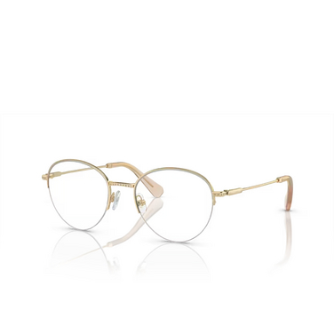 Swarovski SK1004 Korrektionsbrillen 4013 pale gold - Dreiviertelansicht