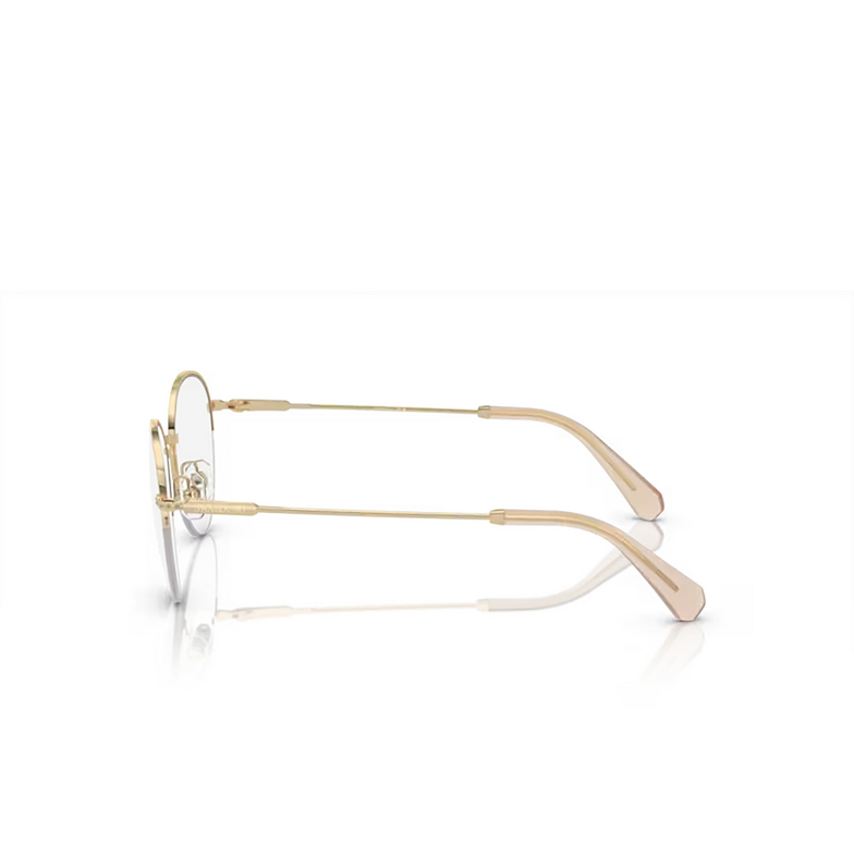 Swarovski SK1004 Eyeglasses 4013 pale gold - 3/4
