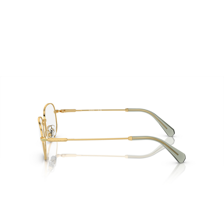 Swarovski SK1005 Eyeglasses 4004 gold - 3/4