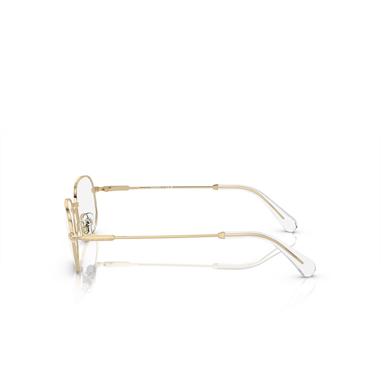 Swarovski SK1005 Eyeglasses 4013 pale gold - 3/4