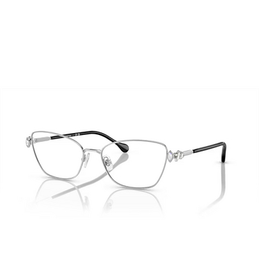 Swarovski SK1006 Eyeglasses 4001 silver - three-quarters view