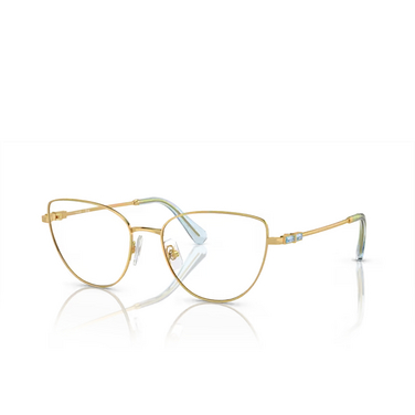 Swarovski SK1007 Korrektionsbrillen 4021 gold - Dreiviertelansicht