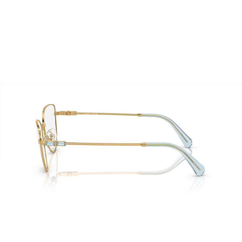Swarovski SK1007 Eyeglasses 4021 gold - 3/4
