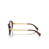 Swarovski SK2001 Eyeglasses 1008 burgundy - product thumbnail 3/4
