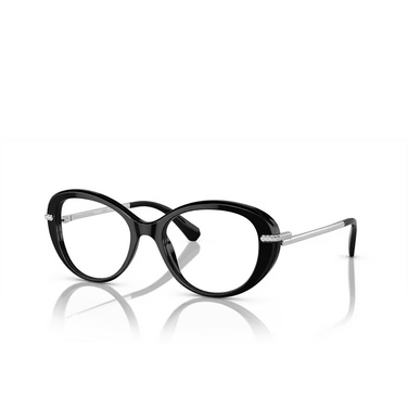Swarovski SK2001 Eyeglasses 1038 black - three-quarters view