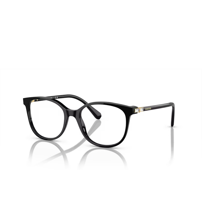 Swarovski SK2002 Eyeglasses 1001 solid black - 2/4