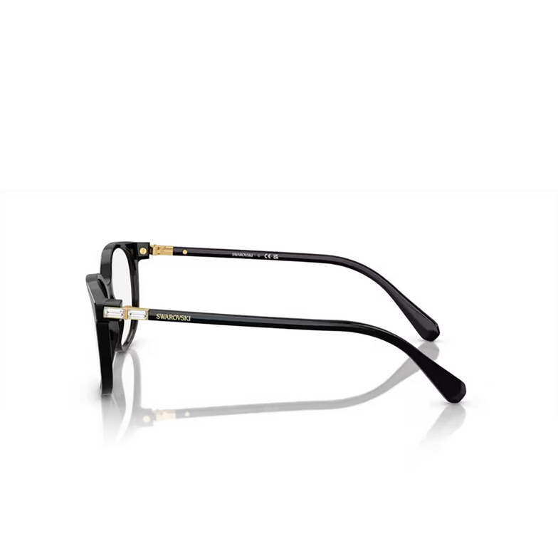Swarovski SK2002 Eyeglasses 1001 solid black - 3/4