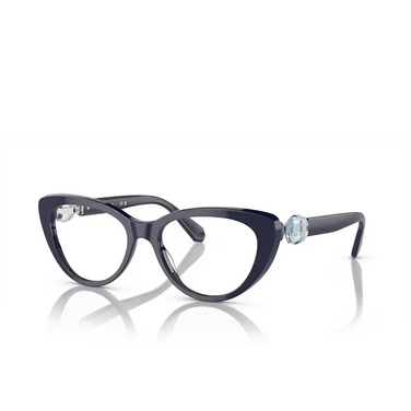 Swarovski SK2005 Korrektionsbrillen 1004 dark blue - Dreiviertelansicht