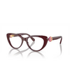 Swarovski SK2005 Eyeglasses 1008 burgundy - product thumbnail 2/4