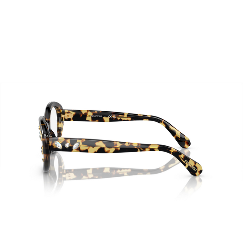 Lunettes de vue Swarovski SK2006 1009 havana clear - 3/4