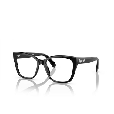Swarovski SK2008 Eyeglasses 1001 black - three-quarters view