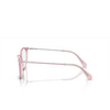 Swarovski SK2010 Eyeglasses 3001 transparent rose - product thumbnail 3/4