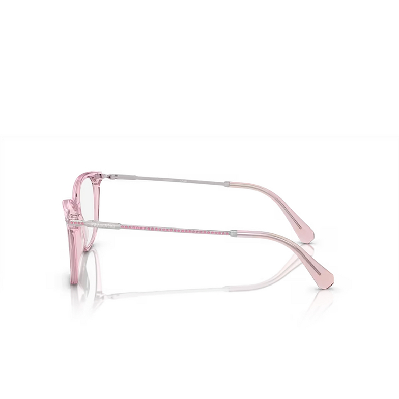 Swarovski SK2010 Eyeglasses 3001 transparent rose - 3/4