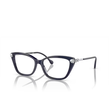 Swarovski SK2011 Korrektionsbrillen 1004 blue - Dreiviertelansicht