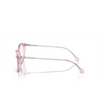 Occhiali da vista Swarovski SK2011 3001 transparent pink - anteprima prodotto 3/4
