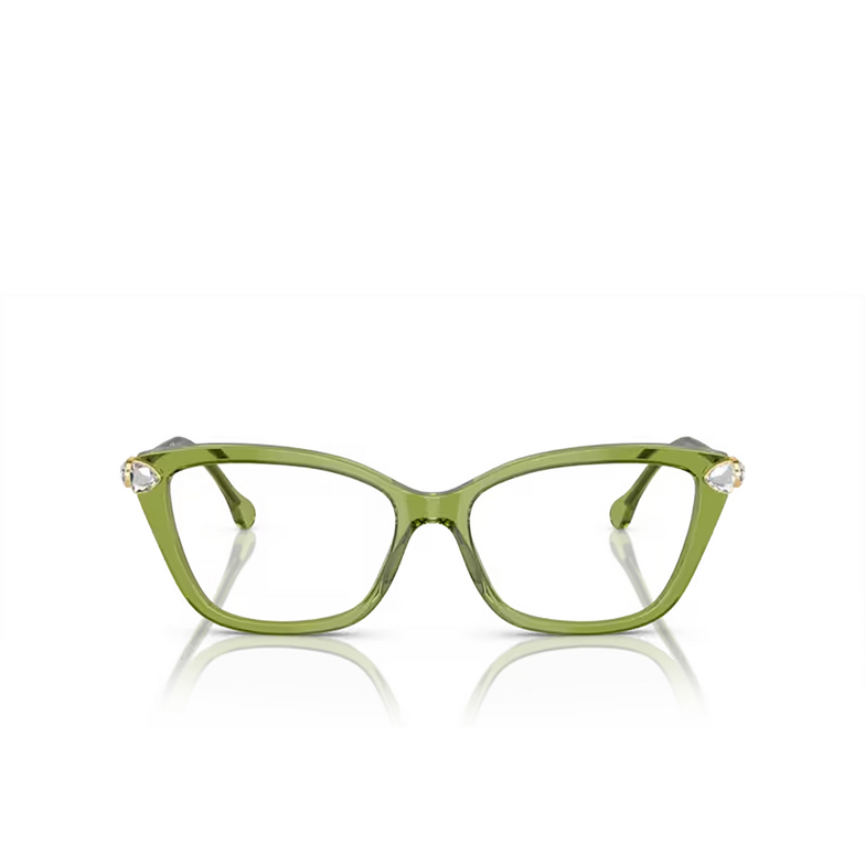 Swarovski SK2011 Eyeglasses 3002 trasparent green - 1/4
