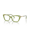 Swarovski SK2011 Eyeglasses 3002 trasparent green - product thumbnail 2/4