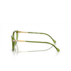 Occhiali da vista Swarovski SK2011 3002 trasparent green - anteprima prodotto 3/4