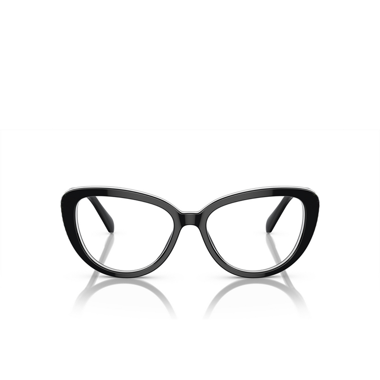Swarovski SK2014 Eyeglasses 1015 black / white - 1/4