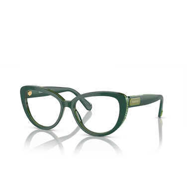 Swarovski SK2014 Korrektionsbrillen 1017 green - Dreiviertelansicht