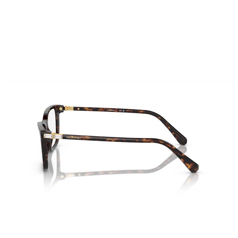 Swarovski SK2015 Eyeglasses 1002 dark havana - 3/4