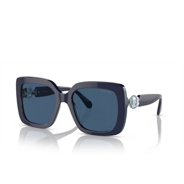 Gafas de sol Swarovski SK6001 100455 opal blue - Vista tres cuartos