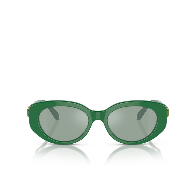 Swarovski SK6002 Sunglasses 10079C dark green - 1/4