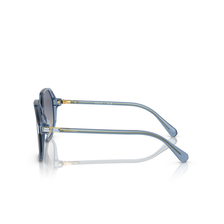 Swarovski SK6003 Sunglasses 10354L opaline blue - 3/4