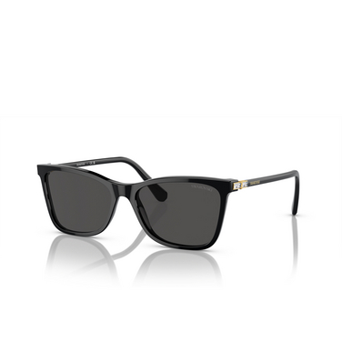 Swarovski SK6004 Sunglasses 100187 black - three-quarters view