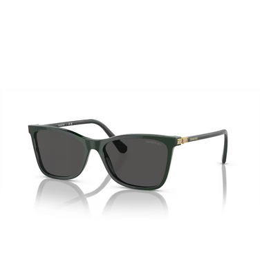 Swarovski SK6004 Sunglasses 102687 green emerald - three-quarters view