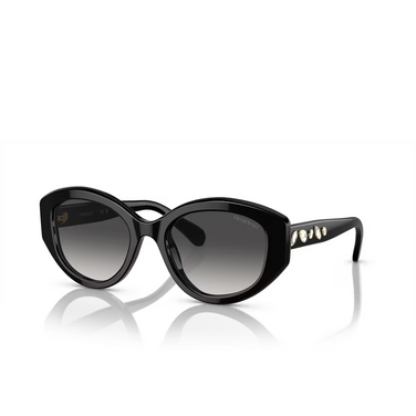 Swarovski SK6005 Sunglasses 10018G black - three-quarters view