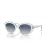 Gafas de sol Swarovski SK6005 10244L light blue opal - Miniatura del producto 2/4